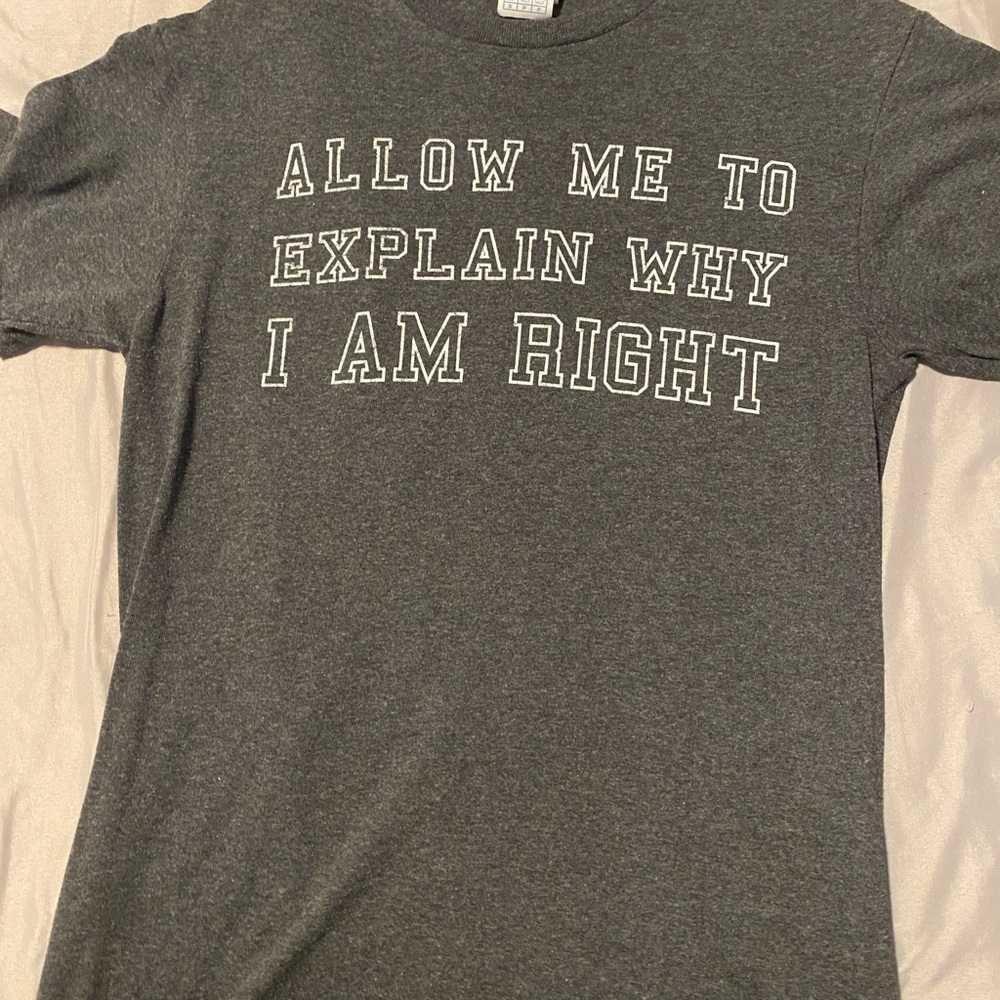 Gray Graphic T-Shirt